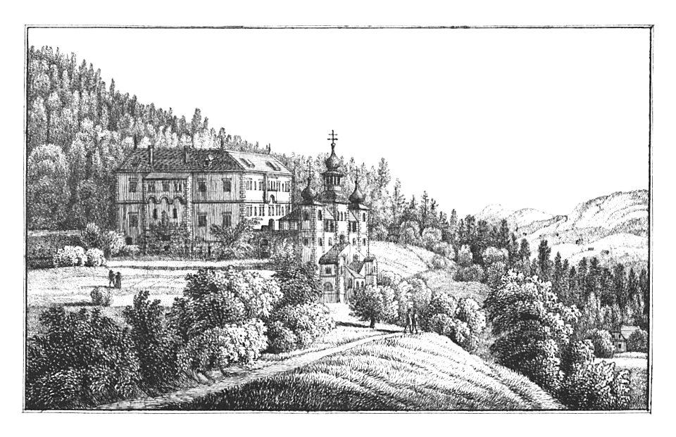 172 Schloss Limberg - J.F.Kaiser Lithografirte Ansichten der Steiermark 1830