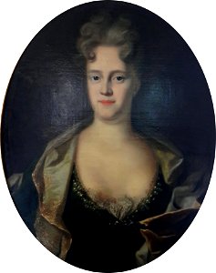 Anonymous Lady with a large decolletage