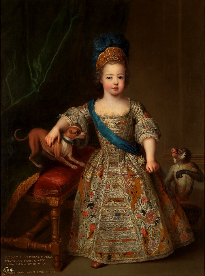 Louis XV child by Gobert