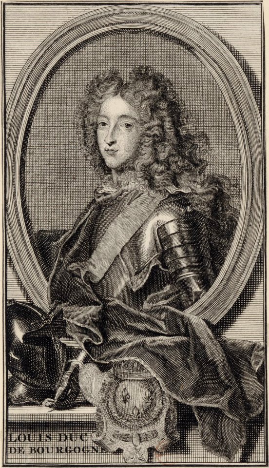 Louis, Duke of Burgundy - Engraving 01