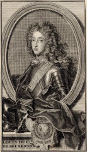 Louis, Duke of Burgundy - Engraving 01
