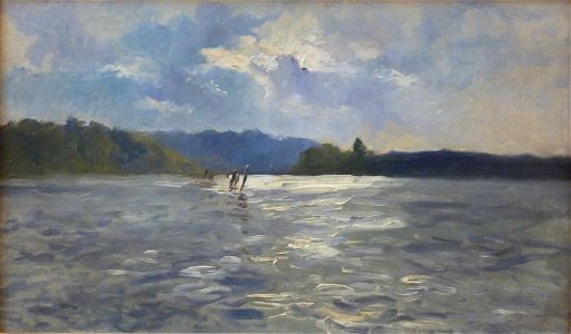172 Paul Huet La Laïta à marée haute
