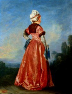 Watteau Polish woman
