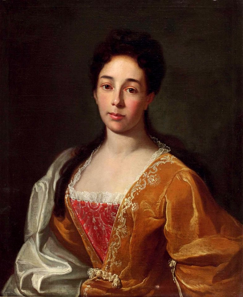 Bildnis einer jungen Dame aus der Berner Patrizierfamilie Herford 1719