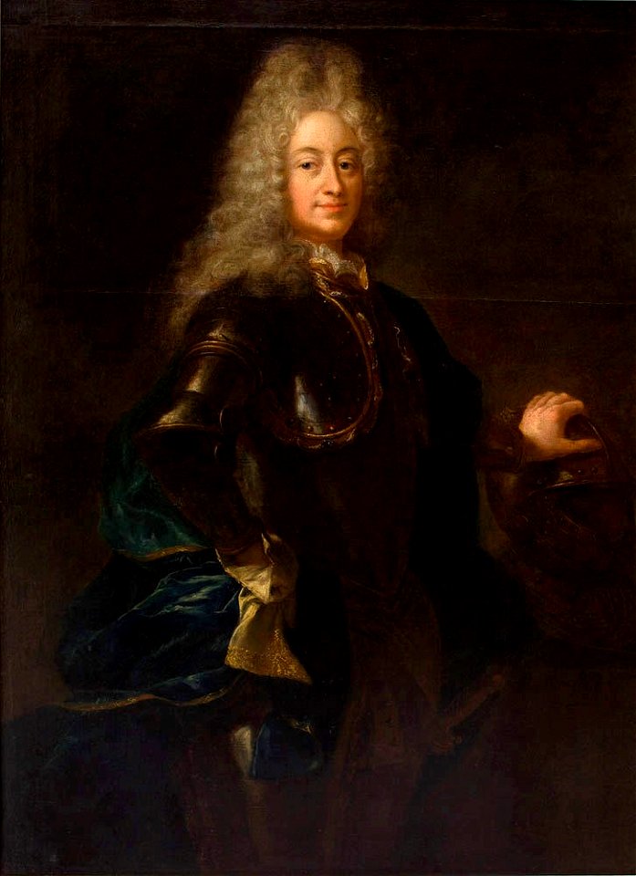 Adam Manyoki - Portret szlachcica w zbroi