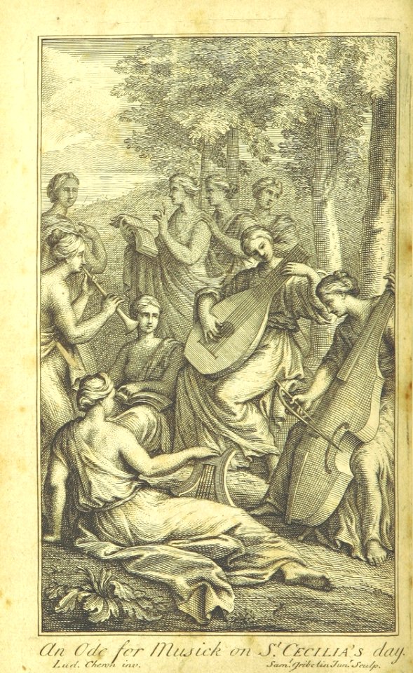 POPE(1722) Ode for Musick on St. Cecilia's Day