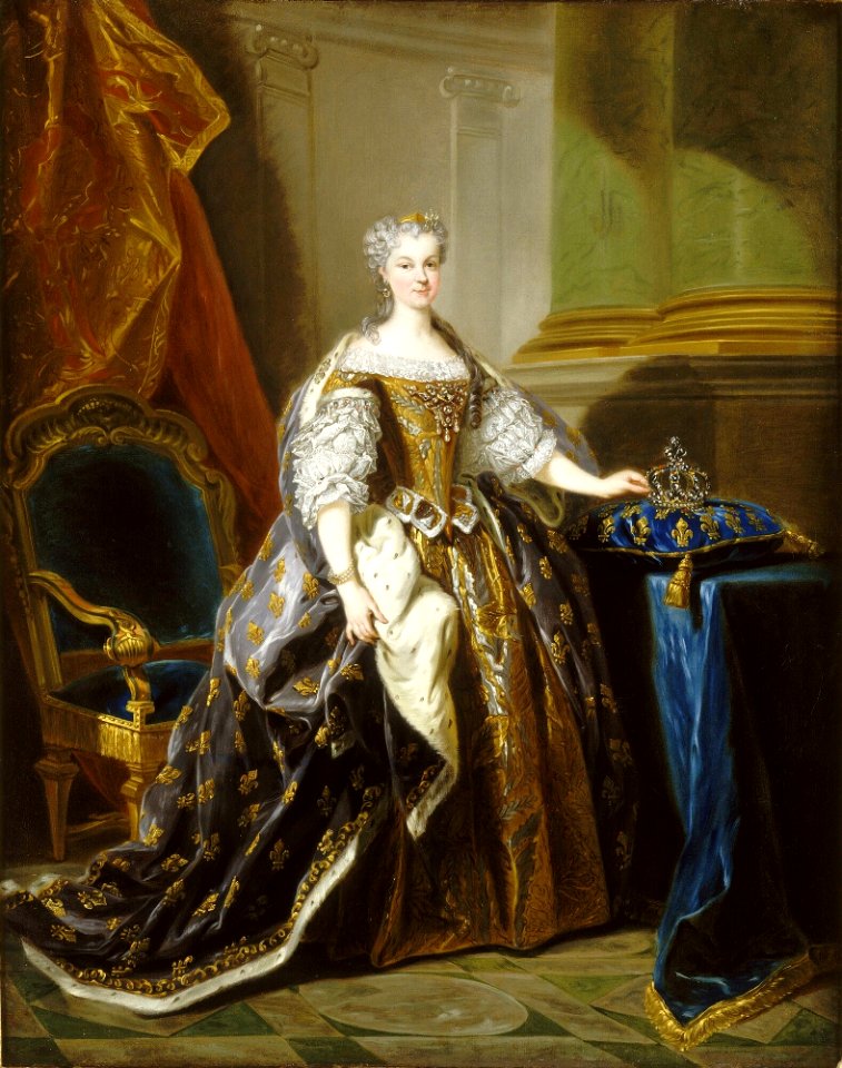 Marie Leszczyńska by Jean-Baptiste van Loo