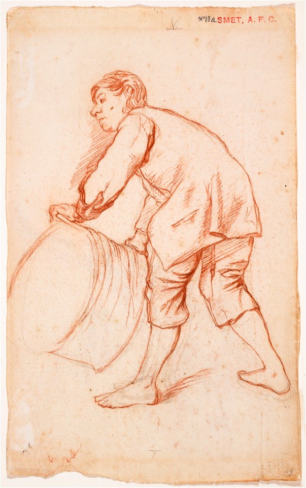 Peter Jacob Horemans - Study of a youth standing