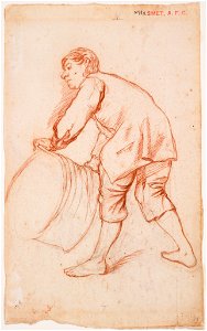 Peter Jacob Horemans - Study of a youth standing