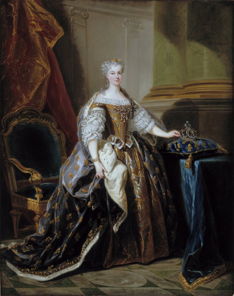 Maria Leszczyńska, by Jean-Baptiste van Loo