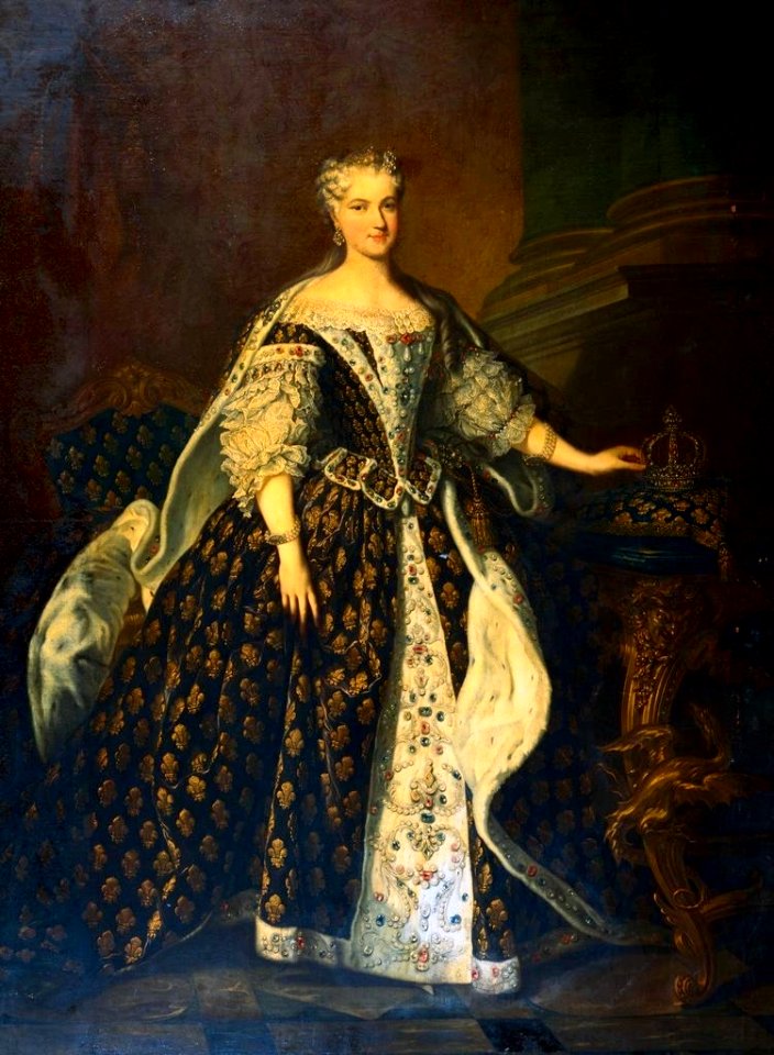 Marie Leszczyńska by Louis-Michel van Loo