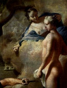 Loo Pygmalion at work (detail)