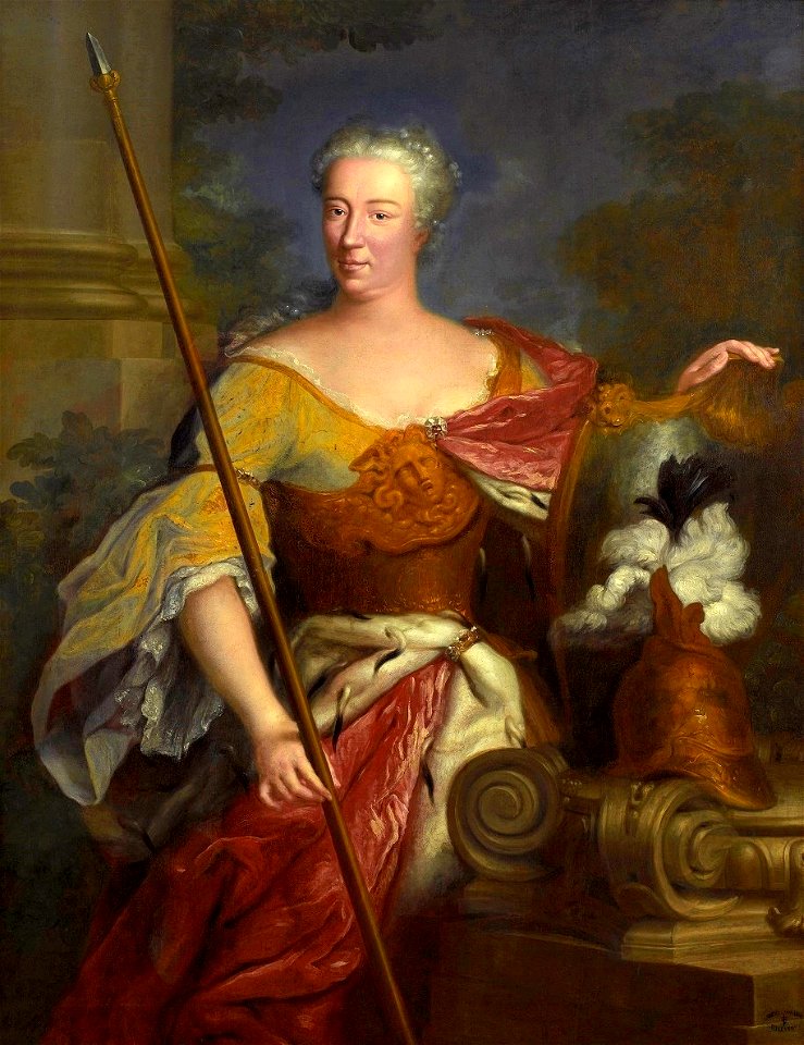 Anonymous Elżbieta Sieniawska as Minerva