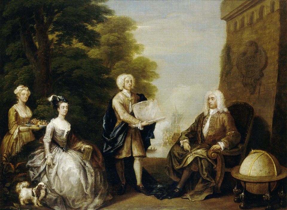 Woodes Rogers and his Family RMG L9135