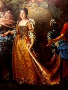 Vivien Allegory of Elector Max Emanuel being reunited with his family (detail)