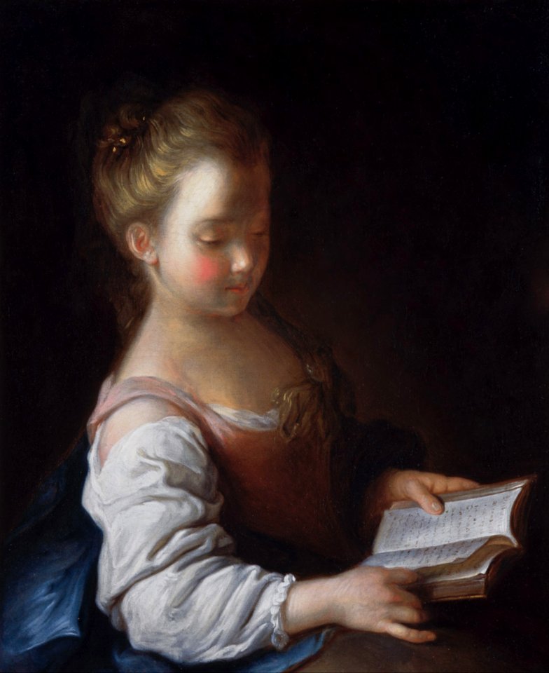 Alexis Grimou - Young woman reading