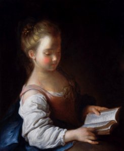 Alexis Grimou - Young woman reading