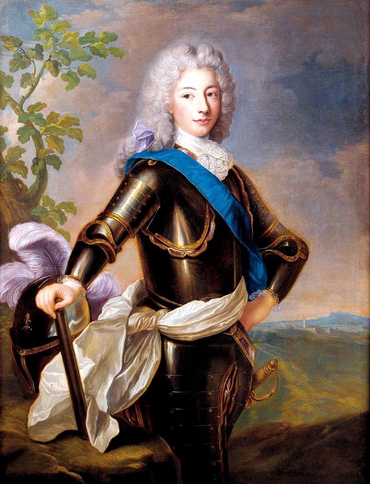 Portrait of Louis François of Bourbon by Alexis Simon Belle