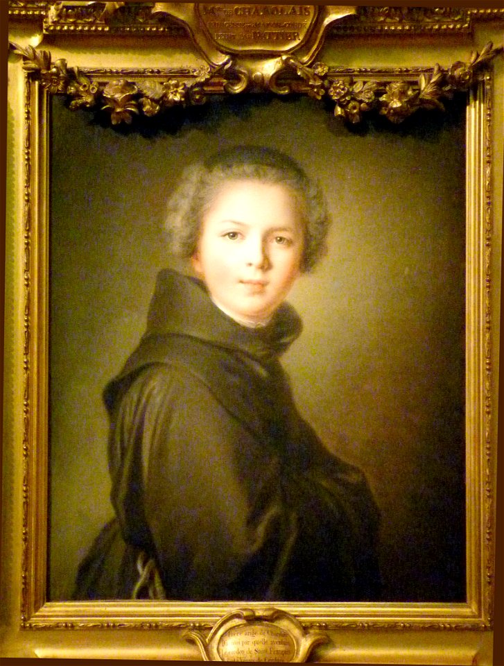 Portrait presumed to be Mademoiselle de Charolais by Nattier