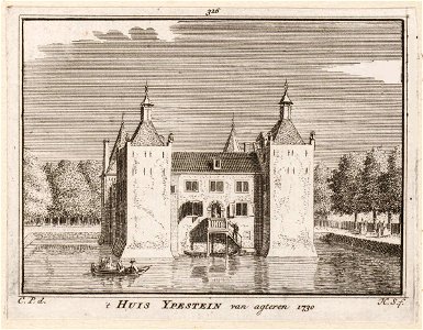 1730 Het huis Ilpenstein of Ilpendam door Cornelis Pronk en Hendrik Spilman