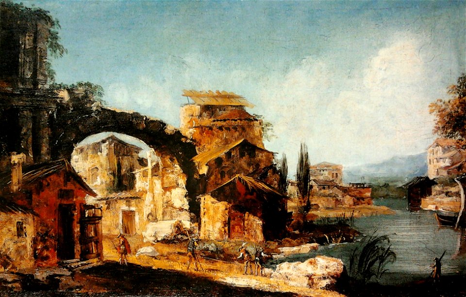 Marieschi Coastal landscape
