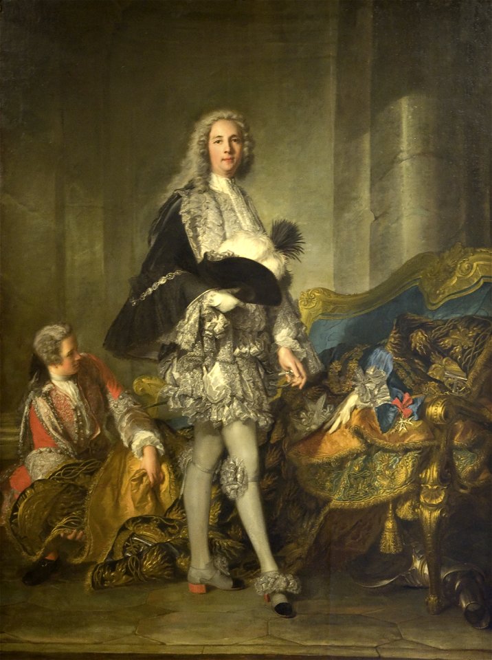 Jean-Marc Nattier (1685-1766) - Portret van maarschalk hertog Richelieu - Lissabon Museu Calouste Gulbenkian 21-10-2010 13-34-54