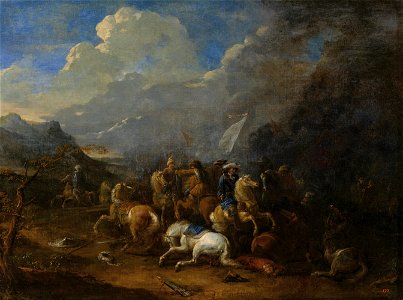 Querfurt Battle of the imperial cavalry