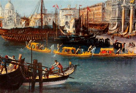 Marieschi Riva degli Schiavoni (detail)