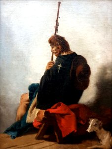 1733 Tiepolo Der Heilige Rochus Gemäldegalerie Kat.Nr. 2079 anagoria
