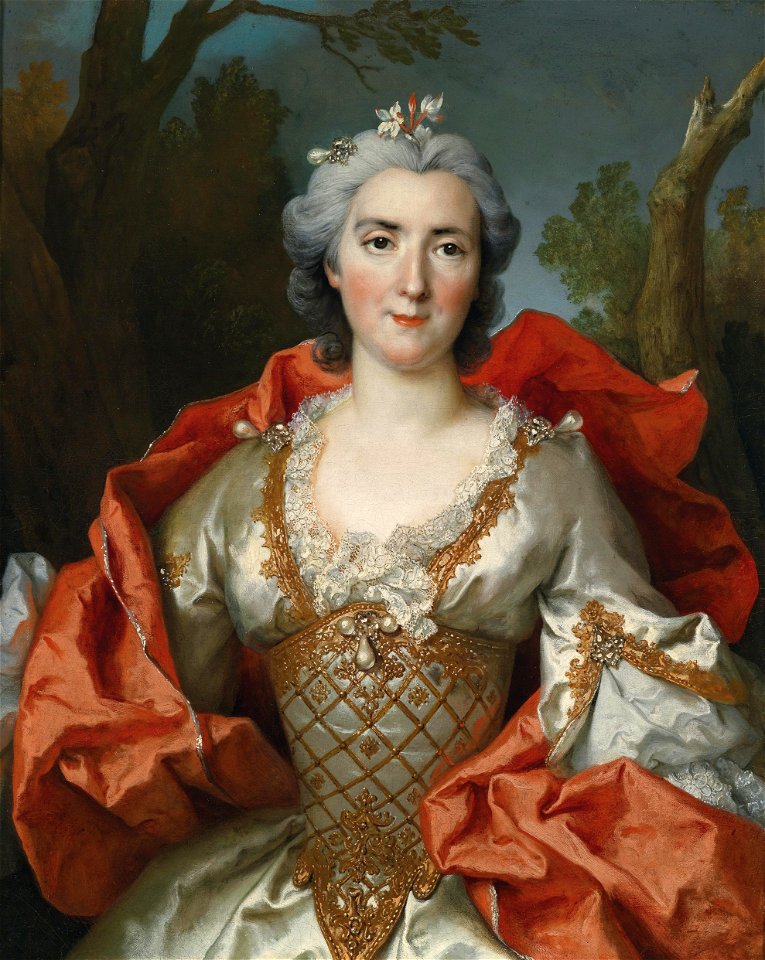 Nicolas de Largillière Portrait einer Dame