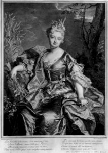 1712 - Marguerite-Henriette de La Briffe (gr. C. Drevet)