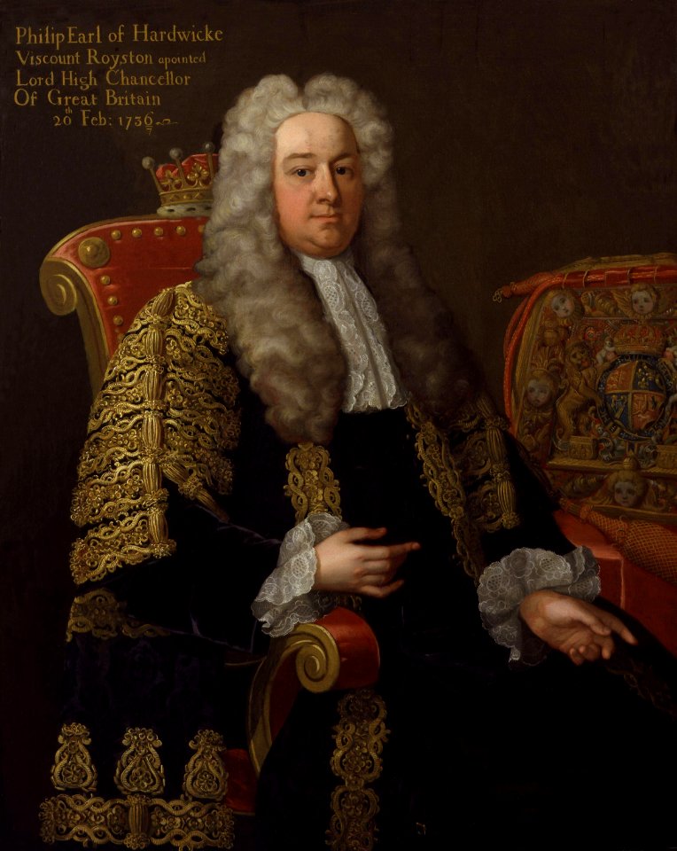 Philip Yorke, 1st Earl of Hardwicke by Michael Dahl