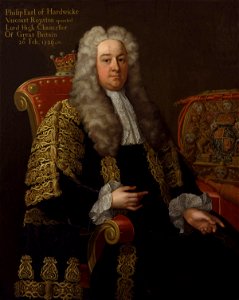 Philip Yorke, 1st Earl of Hardwicke by Michael Dahl