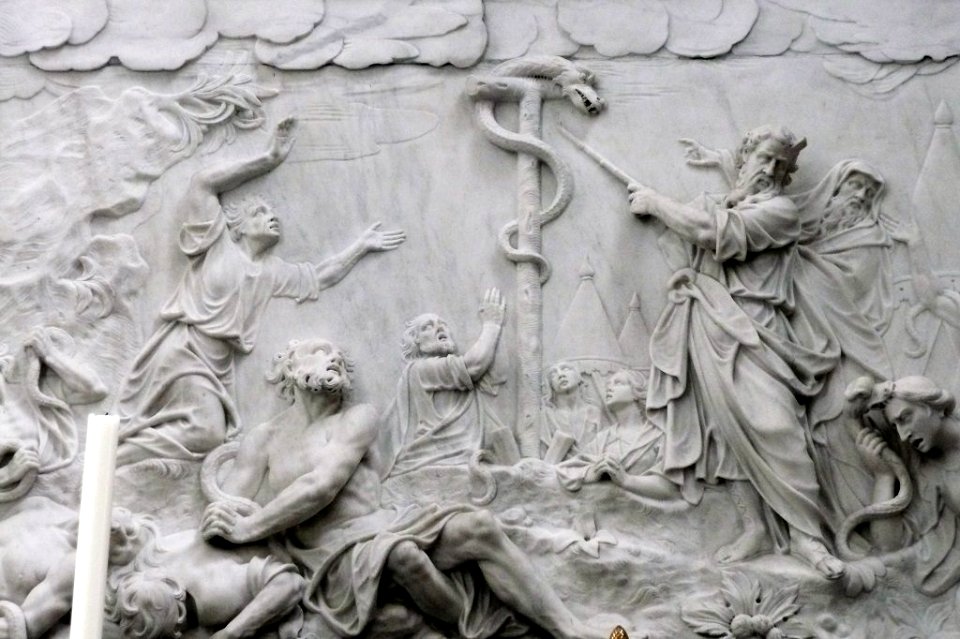 Willem Ignatius Kerricx - The raising of the brass snake
