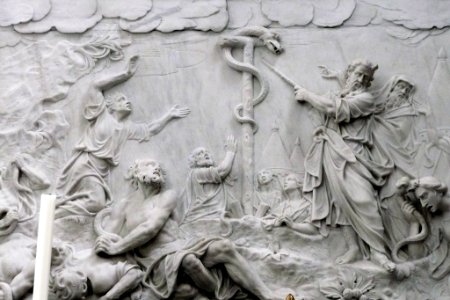 Willem Ignatius Kerricx - The raising of the brass snake