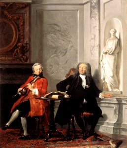 Cornelis Troost - Jeronimus Tonneman and his Son - WGA23076