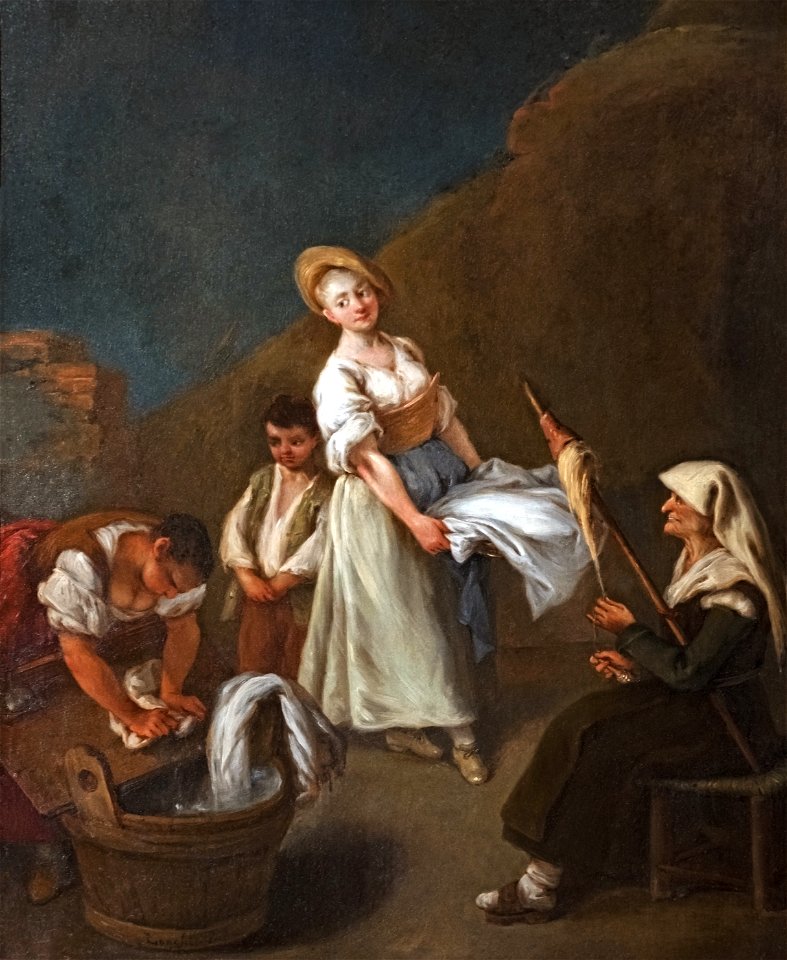 Ca' Rezzonico - Le lavandaie - Pietro Longhi
