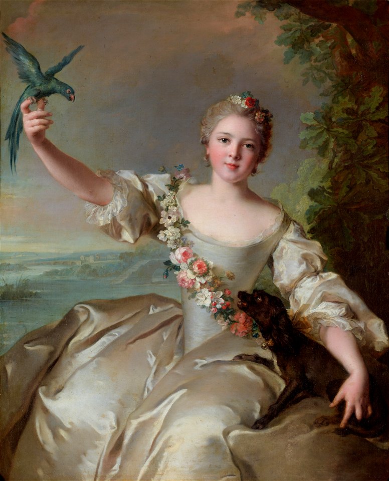 Jean-Marc Nattier - Portrait de Françoise-Renée de Carbonnel de Canisy, marquise d’Antin