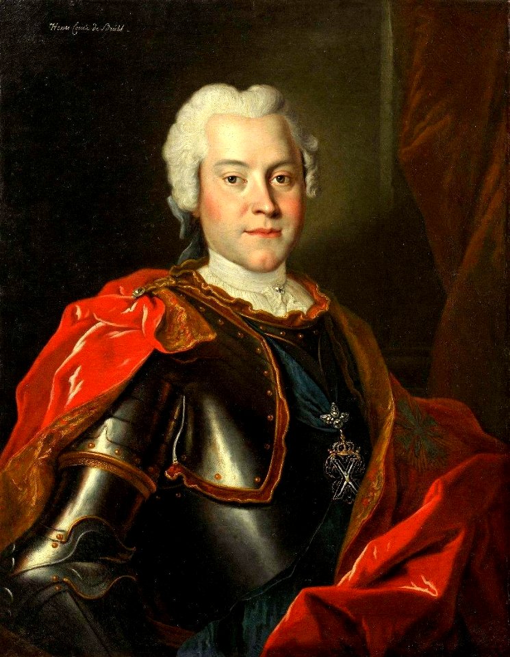 Louis de Silvestre - Portret Henryka Brühla