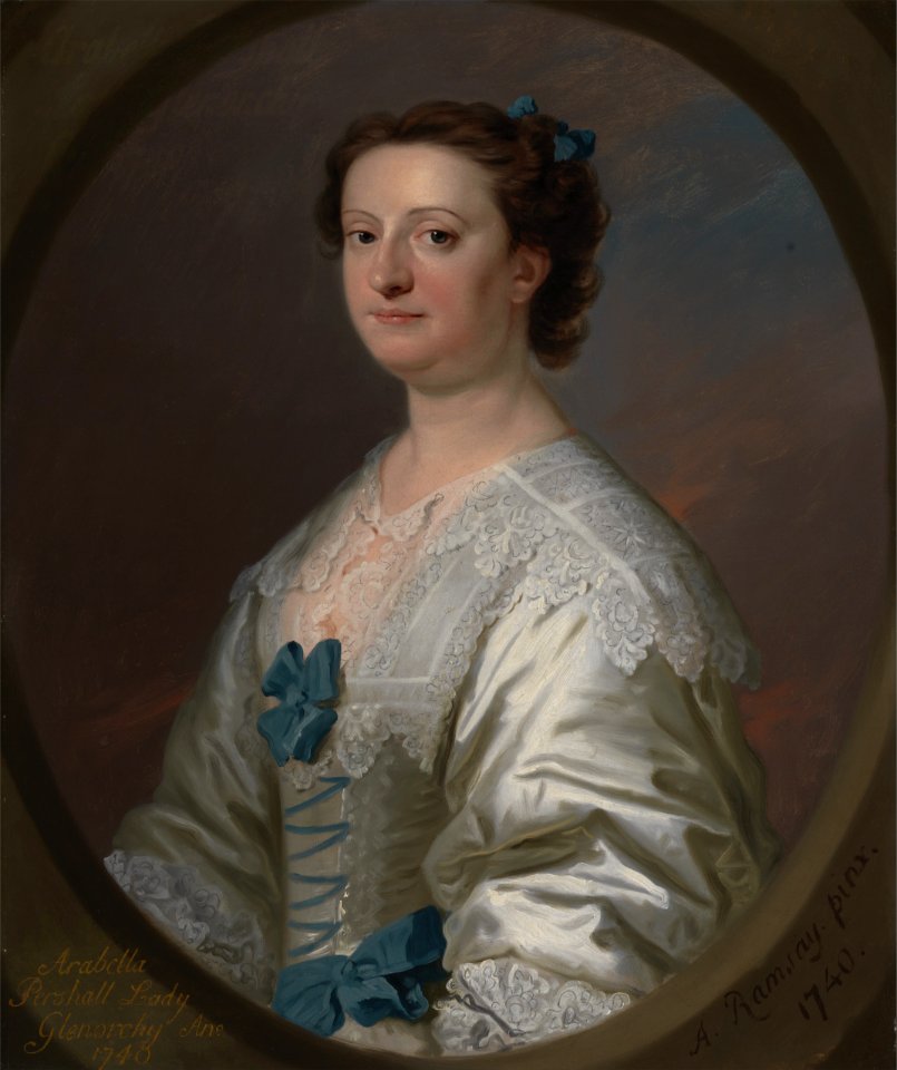 Allan Ramsay - Arabella Pershall, Lady Glenorchy - Google Art Project