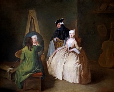 Ca' Rezzonico - L'atelier del pittore - Pietro Longhi