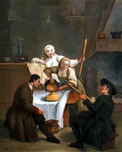 Ca' Rezzonico - La Polenta - Pietro Longhi