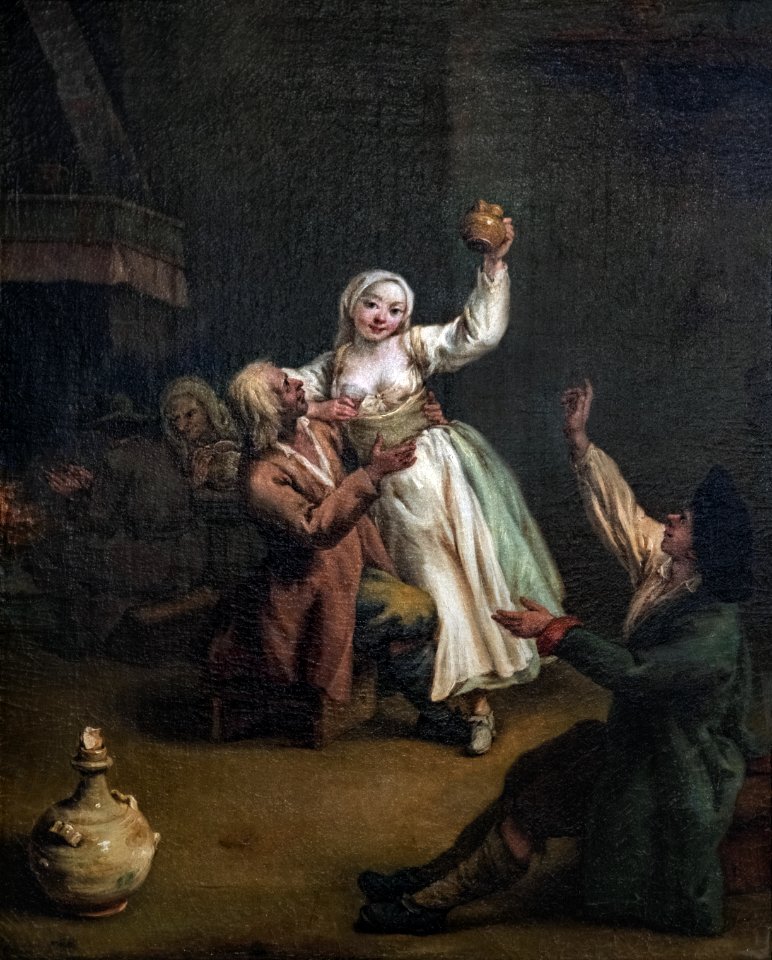 Ca' Rezzonico - L'allegra coppia - Pietro Longhi