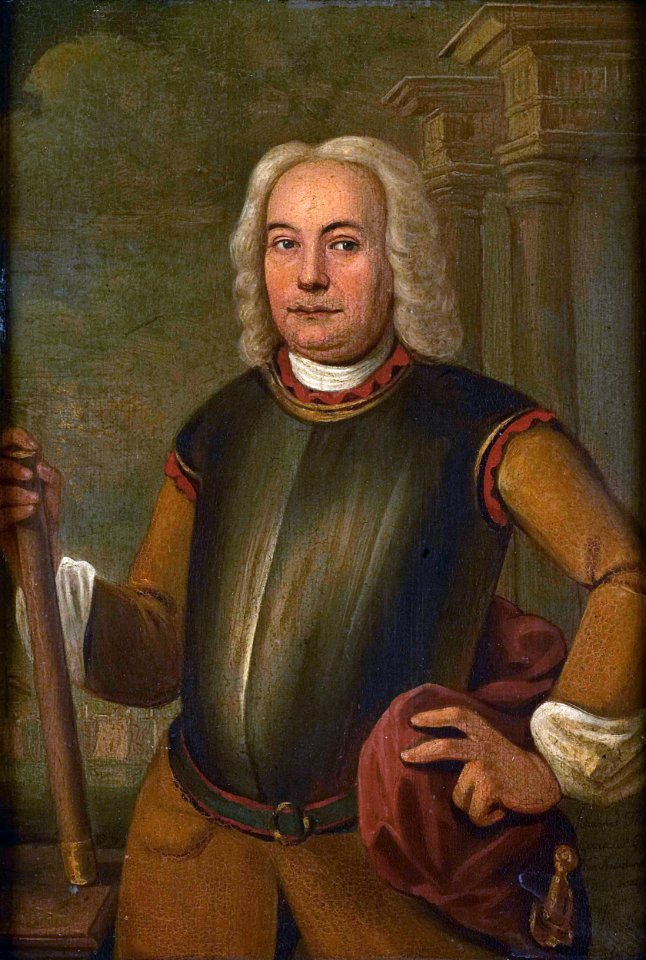 Johannes Thedens (1680-1748) by J. Oliphant