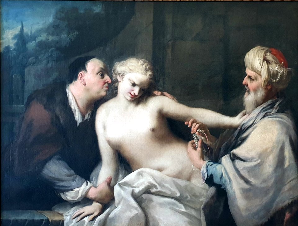 1743 Amigoni Susanna im Bade Gemäldegalerie Kat.Nr. Streit 15 anagoria
