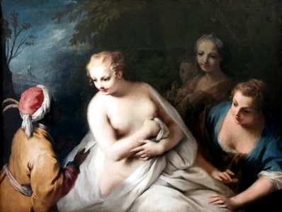 1743 Amigoni Bathseba im Bade Gemäldegalerie Kat.Nr. Streit 14 anagoria