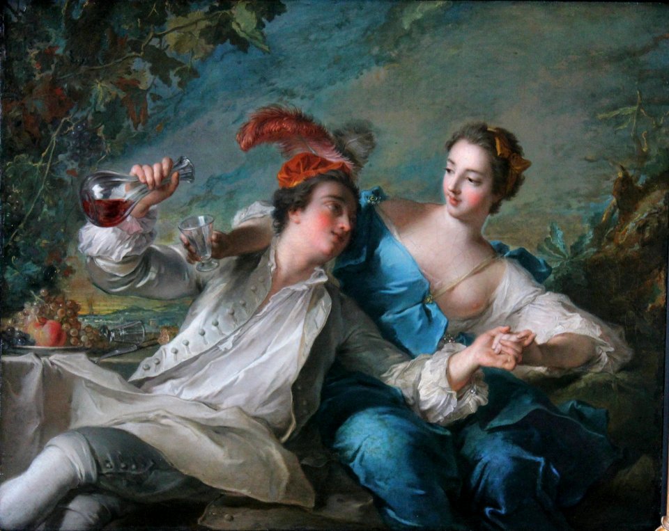 Jean Marc Nattier - Die Liebenden - 1744