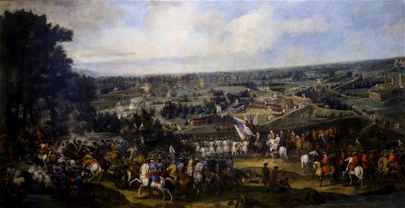 Jan Peeter Verdussen - The battle of Guastalla