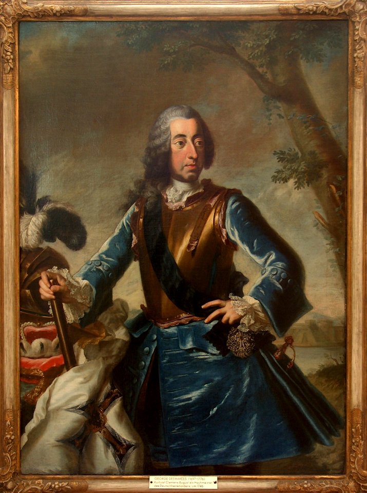 Klemens August Bavaria 1700 1751 Bishop Cologne