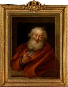 Charles-Antoine Coypel - Cheerful Democritus
